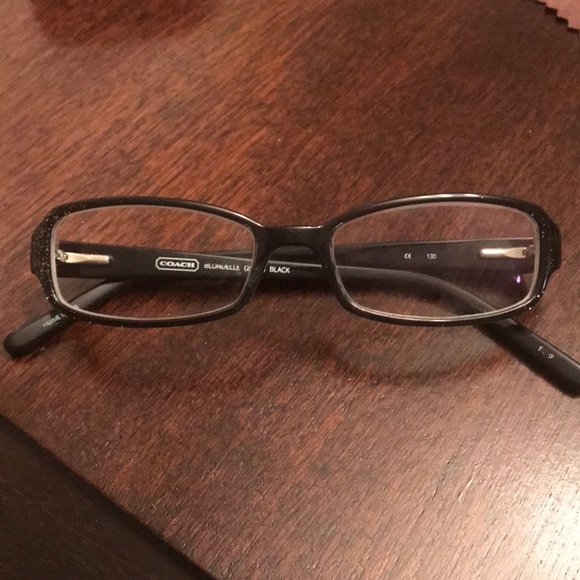 Black Coach Blondelle style eyeglasses - Picture 6 of 8